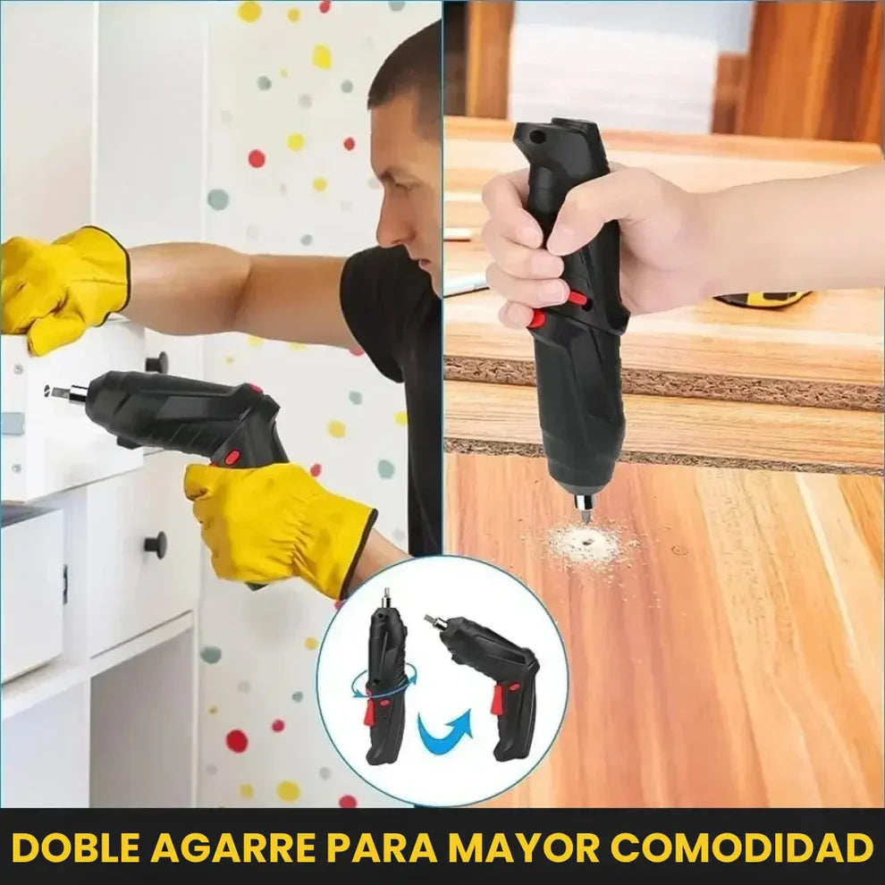 ⚡Destornillador Eléctrico Inalámbrico de 47 piezas