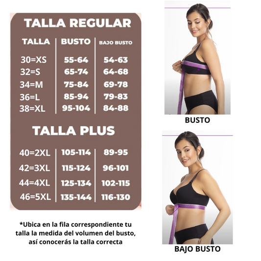 ⚡LENCECOR®⚡Brasier corrector de postura con realce sin varillas 2 x 1