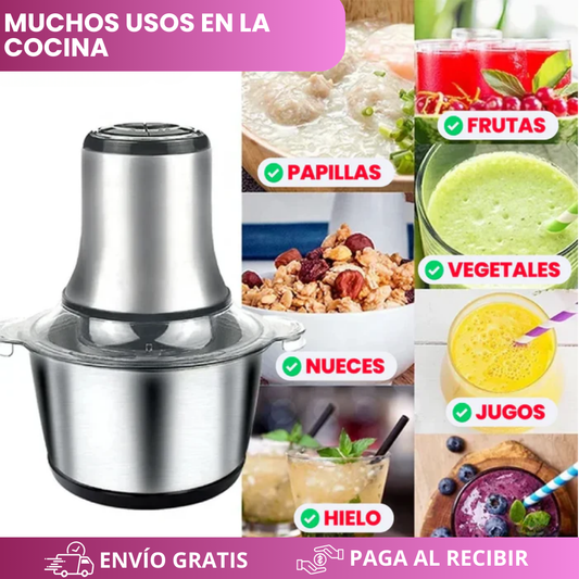 ⚡Molino Picador Eléctrico Multiusos 2L⚡