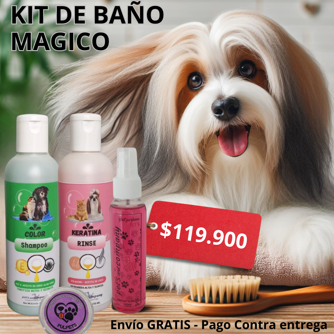 Kit Baño Mágico para Mascotas Pets and Company®